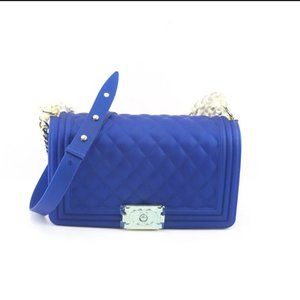 Blue Jelly Purse